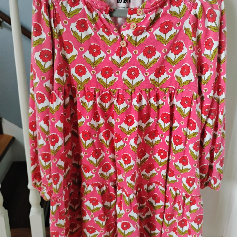 Pink Floral Dress